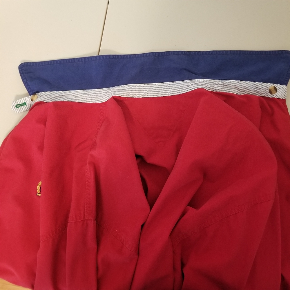 Tommy Hilfiger Red Lightweight Cotton Sports Coat - Picture 6 of 16